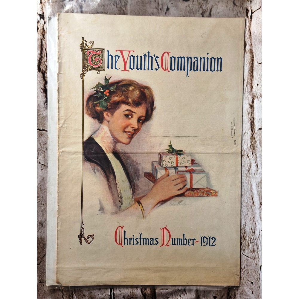 The Youth's Companion - Christmas Number - December 12, 1912 (12/12/12)